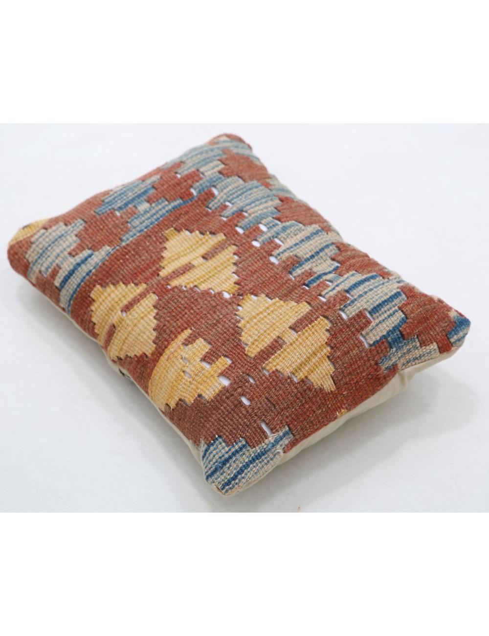 Pillows 1' 0" X 1' 5" Hand-Woven Wool Pillow 1' 0" X 1' 5" (30 X 43) / Multi / Multi