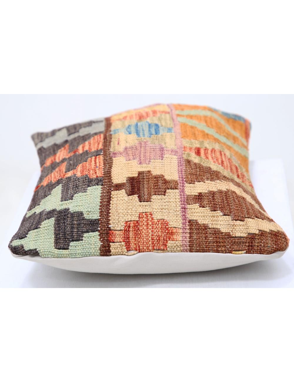 Pillows 1' 0" X 1' 5" Hand-Woven Wool Pillow 1' 0" X 1' 5" (30 X 43) / Multi / Multi