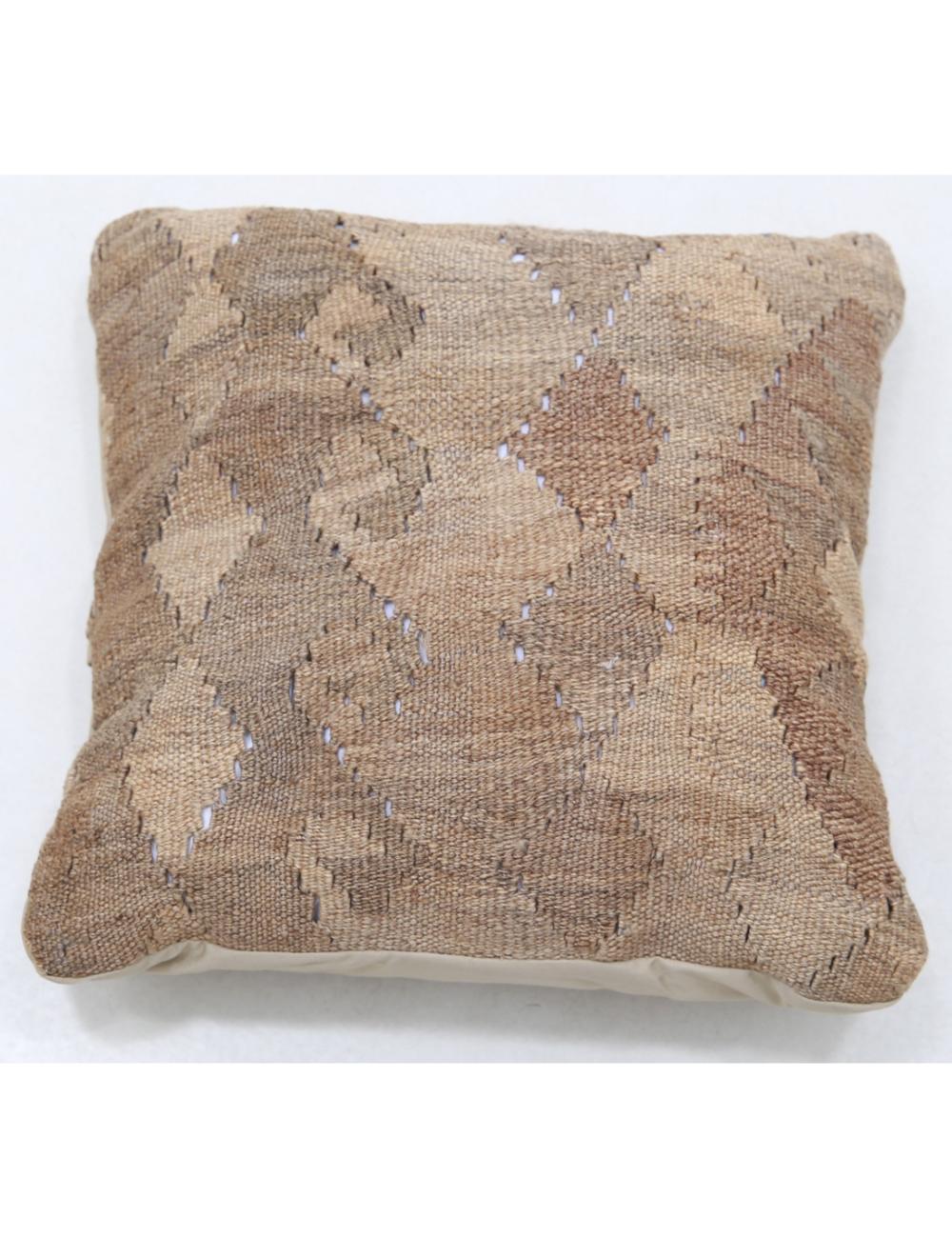 Pillows 1' 5" X 1' 5" Hand-Woven Wool Pillow 1' 5" X 1' 5" (43 X 43) / Multi / Multi