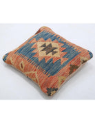 Pillows 1' 5" X 1' 5" Hand-Woven Wool Pillow 1' 5" X 1' 5" (43 X 43) / Multi / Multi