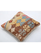 Pillows 1' 5" X 1' 5" Hand-Woven Wool Pillow 1' 5" X 1' 5" (43 X 43) / Multi / Multi