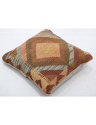 Pillows 1' 5" X 1' 5" Hand-Woven Wool Pillow 1' 5" X 1' 5" (43 X 43) / Multi / Multi