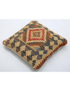 Pillows 1' 5" X 1' 5" Hand-Woven Wool Pillow 1' 5" X 1' 5" (43 X 43) / Multi / Multi