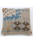 Pillows 1' 5" X 1' 5" Hand-Woven Wool Pillow 1' 5" X 1' 5" (43 X 43) / Multi / Multi