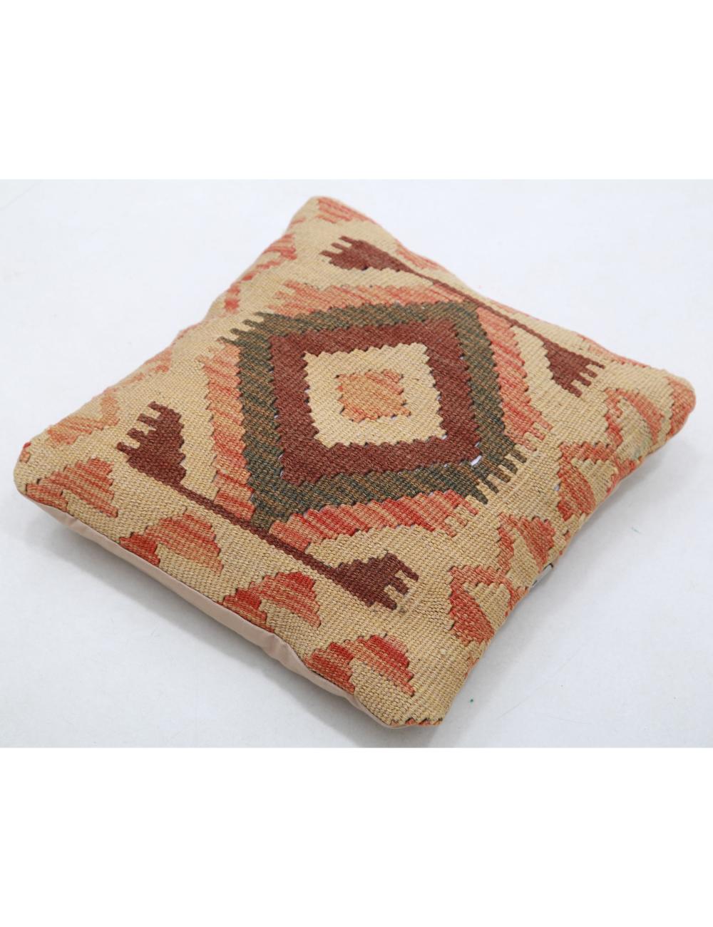 Pillows 1' 5" X 1' 5" Hand-Woven Wool Pillow 1' 5" X 1' 5" (43 X 43) / Multi / Multi