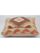 Pillows 1' 5" X 1' 5" Hand-Woven Wool Pillow 1' 5" X 1' 5" (43 X 43) / Multi / Multi