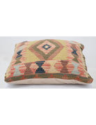 Pillows 1' 5" X 1' 5" Hand-Woven Wool Pillow 1' 5" X 1' 5" (43 X 43) / Multi / Multi