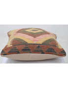 Pillows 1' 5" X 1' 5" Hand-Woven Wool Pillow 1' 5" X 1' 5" (43 X 43) / Multi / Multi