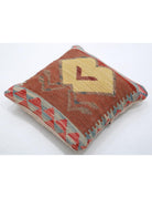 Pillows 1' 5" X 1' 5" Hand-Woven Wool Pillow 1' 5" X 1' 5" (43 X 43) / Multi / Multi