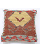 Pillows 1' 5" X 1' 5" Hand-Woven Wool Pillow 1' 5" X 1' 5" (43 X 43) / Multi / Multi