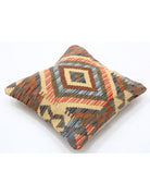 Pillows 1' 5" X 1' 5" Hand-Woven Wool Pillow 1' 5" X 1' 5" (43 X 43) / Multi / Multi