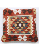 Pillows 1' 5" X 1' 5" Hand-Woven Wool Pillow 1' 5" X 1' 5" (43 X 43) / Multi / Multi