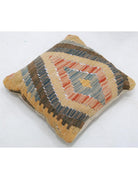 Pillows 1' 5" X 1' 5" Hand-Woven Wool Pillow 1' 5" X 1' 5" (43 X 43) / Multi / Multi