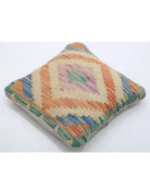 Pillows 1' 5" X 1' 5" Hand-Woven Wool Pillow 1' 5" X 1' 5" (43 X 43) / Multi / Multi