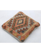 Pillows 1' 5" X 1' 5" Hand-Woven Wool Pillow 1' 5" X 1' 5" (43 X 43) / Multi / Multi