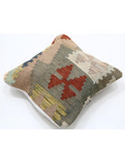 Pillows 1' 5" X 1' 5" Hand-Woven Wool Pillow 1' 5" X 1' 5" (43 X 43) / Multi / Multi