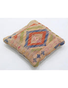 Pillows 1' 5" X 1' 5" Hand-Woven Wool Pillow 1' 5" X 1' 5" (43 X 43) / Multi / Multi