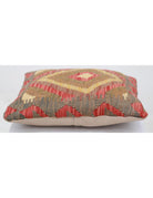 Pillows 1' 5" X 1' 5" Hand-Woven Wool Pillow 1' 5" X 1' 5" (43 X 43) / Multi / Multi