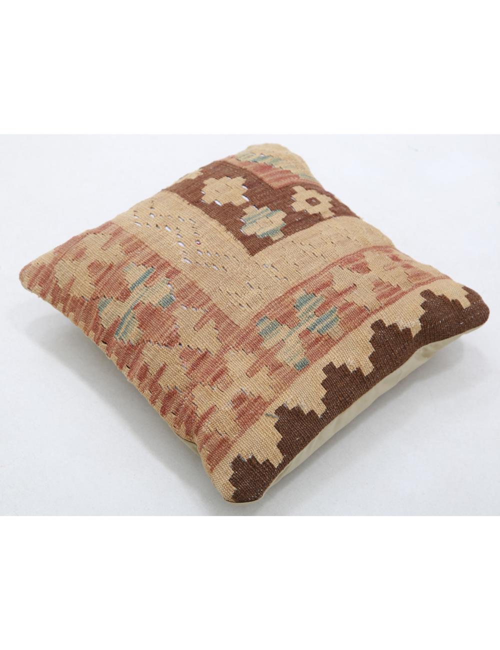 Pillows 1' 5" X 1' 5" Hand-Woven Wool Pillow 1' 5" X 1' 5" (43 X 43) / Multi / Multi