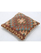 Pillows 1' 5" X 1' 5" Hand-Woven Wool Pillow 1' 5" X 1' 5" (43 X 43) / Multi / Multi