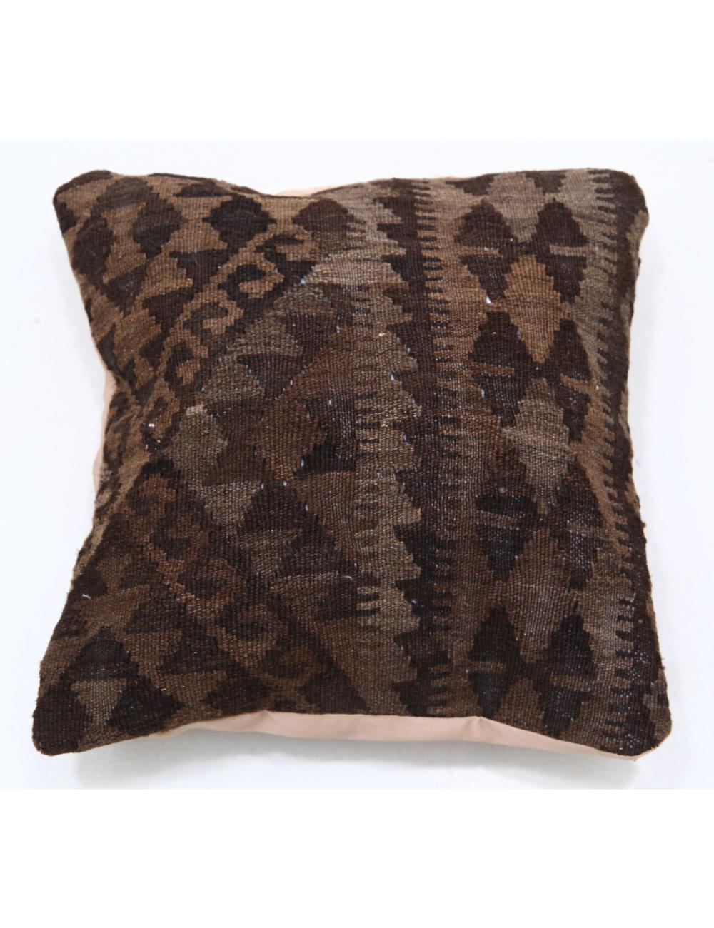 Pillows 1' 5" X 1' 5" Hand-Woven Wool Pillow 1' 5" X 1' 5" (43 X 43) / Multi / Multi