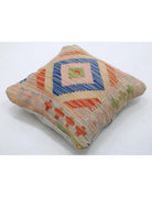 Pillows 1' 5" X 1' 5" Hand-Woven Wool Pillow 1' 5" X 1' 5" (43 X 43) / Multi / Multi