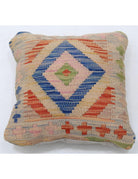 Pillows 1' 5" X 1' 5" Hand-Woven Wool Pillow 1' 5" X 1' 5" (43 X 43) / Multi / Multi