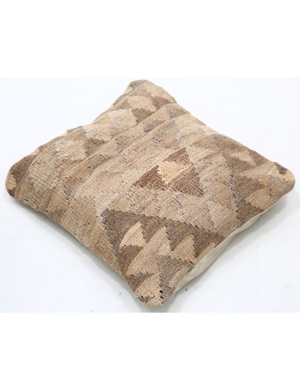 Pillows 1' 5" X 1' 5" Hand-Woven Wool Pillow 1' 5" X 1' 5" (43 X 43) / Multi / Multi