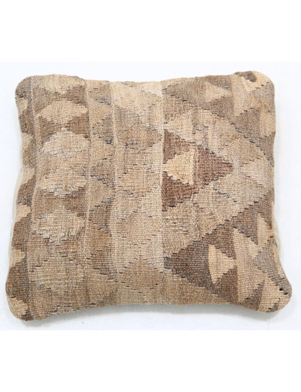 Pillows 1' 5" X 1' 5" Hand-Woven Wool Pillow 1' 5" X 1' 5" (43 X 43) / Multi / Multi