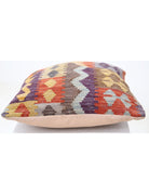 Pillows 1' 5" X 1' 5" Hand-Woven Wool Pillow 1' 5" X 1' 5" (43 X 43) / Multi / Multi