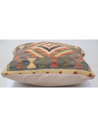 Pillows 1' 5" X 1' 5" Hand-Woven Wool Pillow 1' 5" X 1' 5" (43 X 43) / Multi / Multi