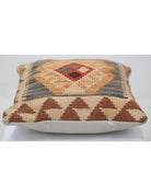 Pillows 1' 5" X 1' 5" Hand-Woven Wool Pillow 1' 5" X 1' 5" (43 X 43) / Multi / Multi