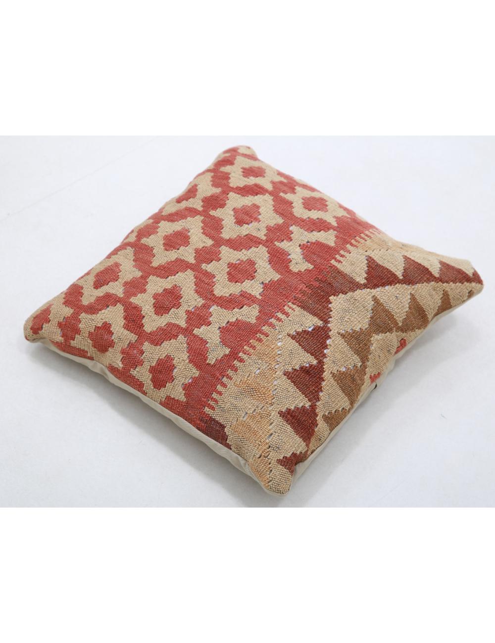 Pillows 1' 5" X 1' 5" Hand-Woven Wool Pillow 1' 5" X 1' 5" (43 X 43) / Multi / Multi