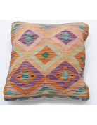 Pillows 1' 5" X 1' 5" Hand-Woven Wool Pillow 1' 5" X 1' 5" (43 X 43) / Multi / Multi