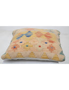 Pillows 1' 5" X 1' 5" Hand-Woven Wool Pillow 1' 5" X 1' 5" (43 X 43) / Multi / Multi