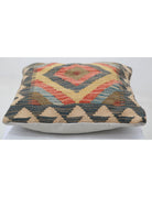 Pillows 1' 5" X 1' 5" Hand-Woven Wool Pillow 1' 5" X 1' 5" (43 X 43) / Multi / Multi