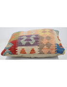 Pillows 1' 5" X 1' 5" Hand-Woven Wool Pillow 1' 5" X 1' 5" (43 X 43) / Multi / Multi