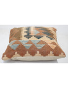 Pillows 1' 5" X 1' 5" Hand-Woven Wool Pillow 1' 5" X 1' 5" (43 X 43) / Multi / Multi