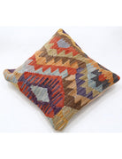 Pillows 1' 5" X 1' 5" Hand-Woven Wool Pillow 1' 5" X 1' 5" (43 X 43) / Multi / Multi