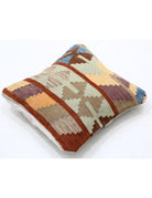 Pillows 1' 5" X 1' 5" Hand-Woven Wool Pillow 1' 5" X 1' 5" (43 X 43) / Multi / Multi