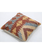 Pillows 1' 5" X 1' 5" Hand-Woven Wool Pillow 1' 5" X 1' 5" (43 X 43) / Multi / Multi