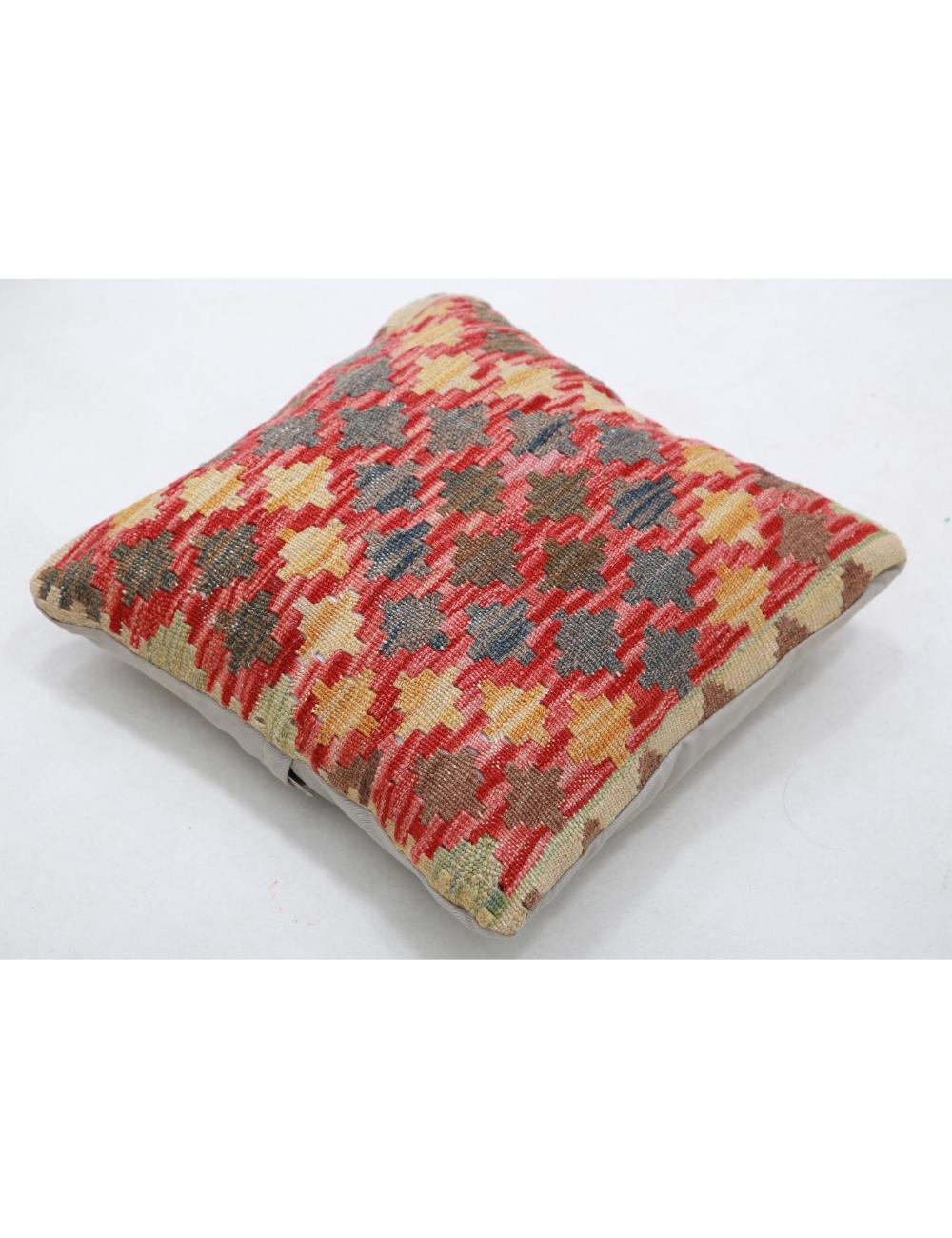 Pillows 1' 5" X 1' 5" Hand-Woven Wool Pillow 1' 5" X 1' 5" (43 X 43) / Multi / Multi