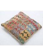 Pillows 1' 5" X 1' 5" Hand-Woven Wool Pillow 1' 5" X 1' 5" (43 X 43) / Multi / Multi