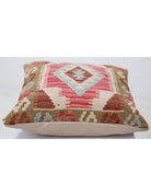 Pillows 1' 5" X 1' 5" Hand-Woven Wool Pillow 1' 5" X 1' 5" (43 X 43) / Multi / Multi