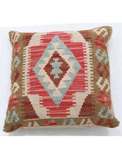 Pillows 1' 5" X 1' 5" Hand-Woven Wool Pillow 1' 5" X 1' 5" (43 X 43) / Multi / Multi