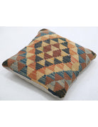 Pillows 1' 5" X 1' 5" Hand-Woven Wool Pillow 1' 5" X 1' 5" (43 X 43) / Multi / Multi