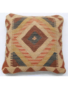 Pillows 1' 5" X 1' 5" Hand-Woven Wool Pillow 1' 5" X 1' 5" (43 X 43) / Multi / Multi