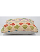 Pillows 1' 5" X 1' 5" Hand-Woven Wool Pillow 1' 5" X 1' 5" (43 X 43) / Multi / Multi