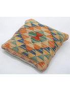 Pillows 1' 5" X 1' 5" Hand-Woven Wool Pillow 1' 5" X 1' 5" (43 X 43) / Multi / Multi