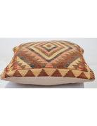 Pillows 1' 5" X 1' 5" Hand-Woven Wool Pillow 1' 5" X 1' 5" (43 X 43) / Multi / Multi